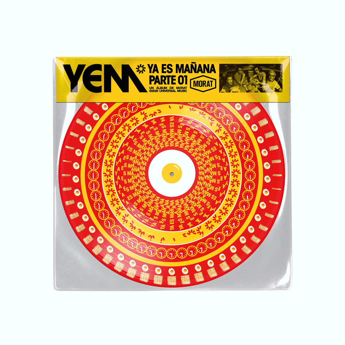 Ya Es Mañana 1LP Vinyl (Exclusive Zoetrope Edition) Front