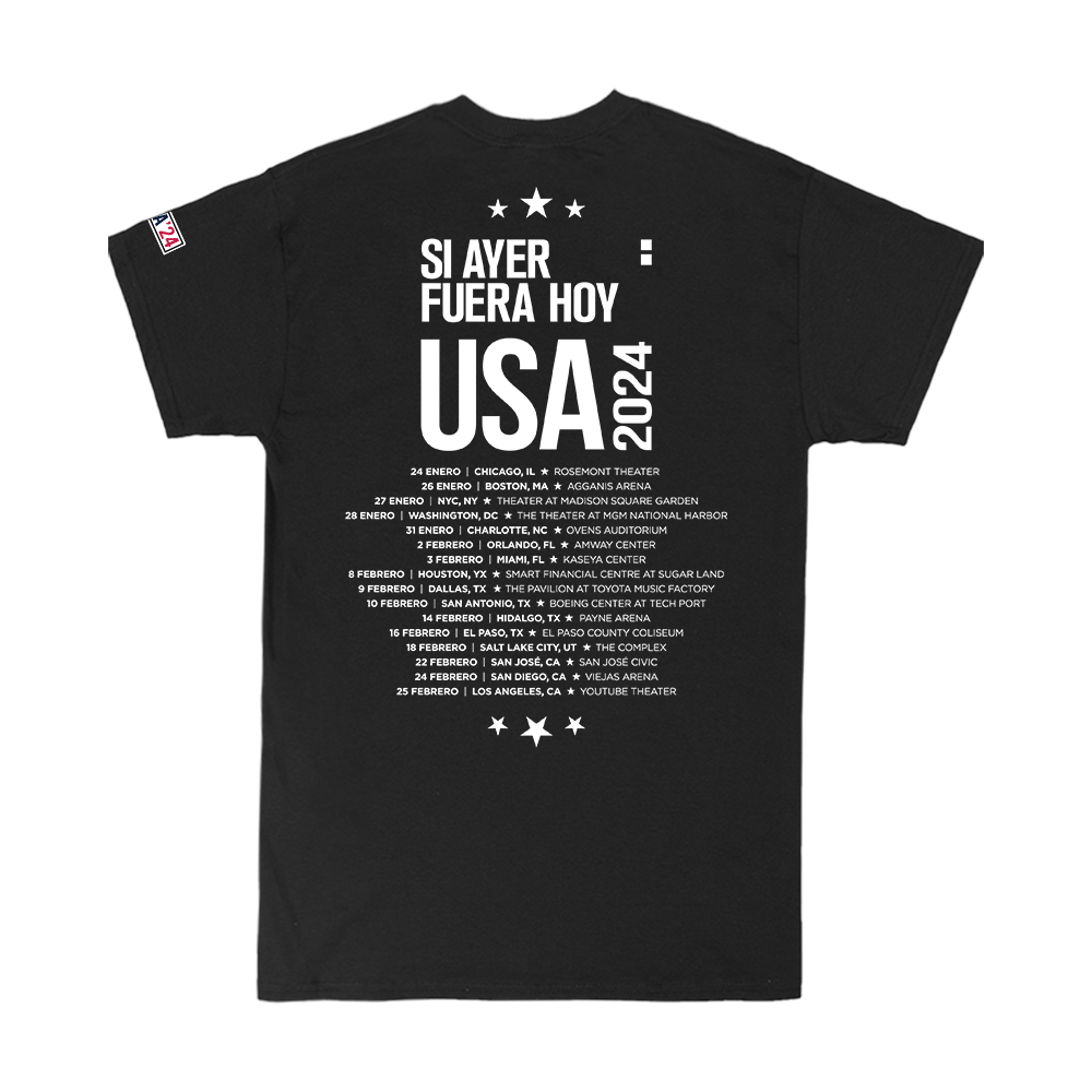 USA Tour Tee BACK